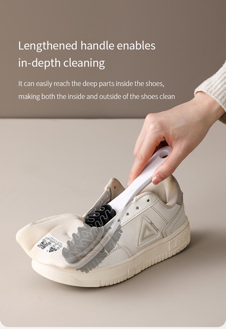 FaSoLa suede shoe brush, soft bristles that do not damage shoes, suede eraser, special shoe brush for cleaning suede