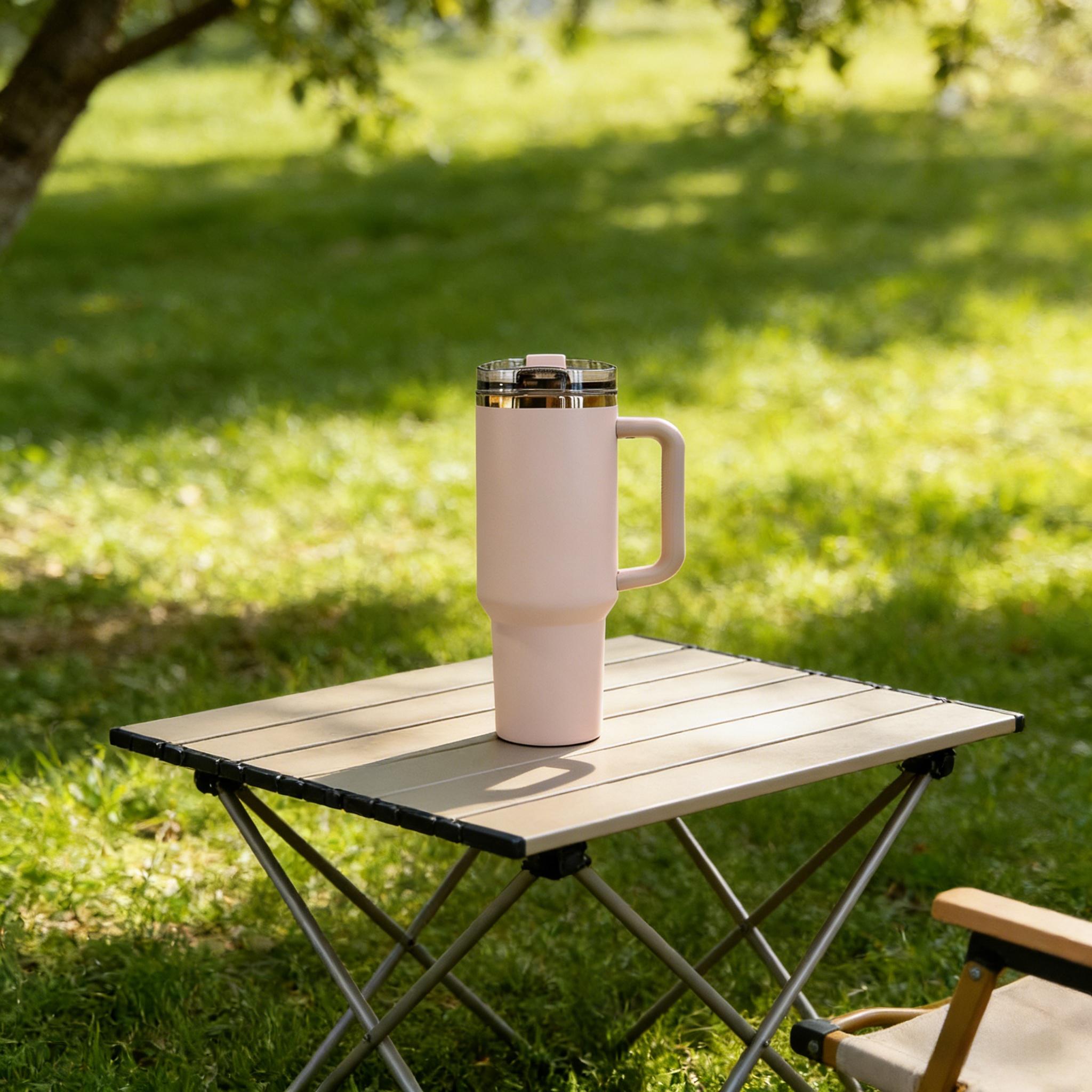 Giant Straw Cup Pro for Office, Home, and Car Use, Stylish Stainless Steel, Large Capacity,40oz Stainless steel