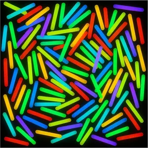 Mini Glow Sticks 200 Pack Glow-in-the-Dark Small, for Easter Eggs, 5 Colors, Neon Light Sticks Bulk Party Favors, Easter Basket Stuffer Party Pack, Weddings Classroom Decorations Prizesfidget toys