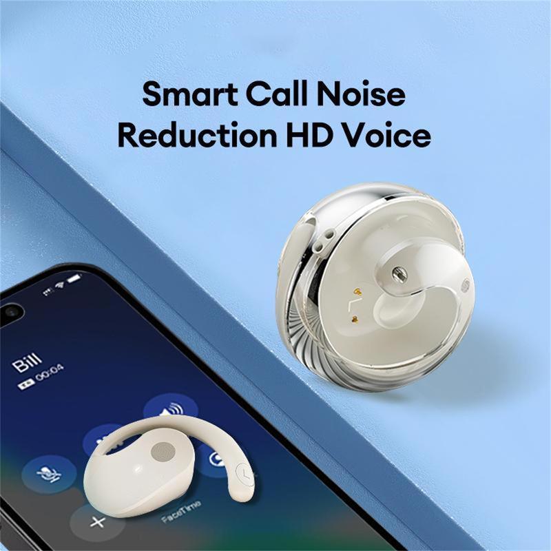 OWS Wireless Bluetooth Earphones Wireless Bluetooth 5.4 Waterproof Sport Headsets Support Playing Music Phone Calls Headphones Noise Reduction Headphones with Mic