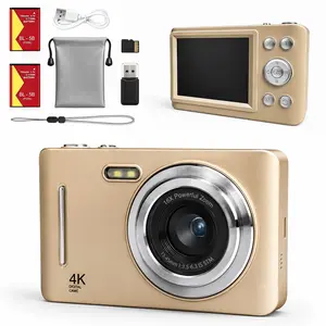 Digital Video Camera for Travel, Outdoor Photography, 1080P Lens, Auto Focus, Image Stabilization, 16x Zoom, SD Card Slot, Ideal for Beginners