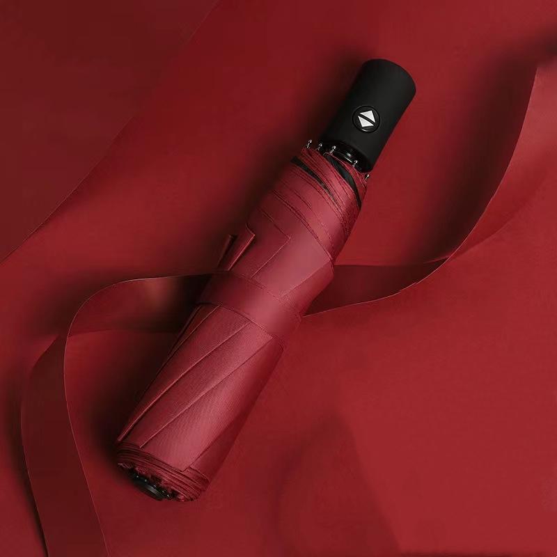 Automatic Open & Close Umbrella, Portable Foldable Umbrella, Windproof Rain Umbrella for Men & Women, Automatic Folding Umbrella, Wind Resistant Umbrella, Lightweight Waterproof Umbrella