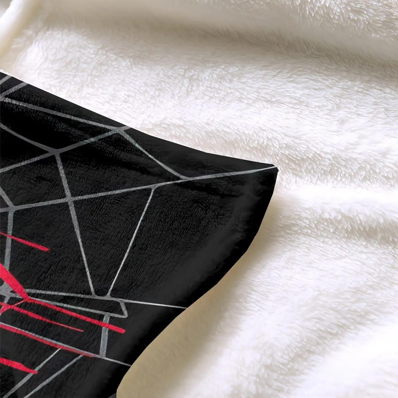 This Incredibly Soft Flannel Throw Blanket Features A Spider Print  All-Season Comfort Suitable As A Warm Cozy Blanket For Home Sofas, Bedding, Office Napping, Travel, And Camping, Perfect As A Gift For Friends And Family