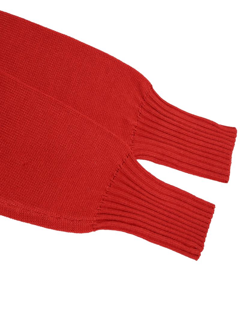 Women's "Merry" Letter Print Lantern Sleeve Sweater, Casual Cute Round Neck Jumper for Daily Outdoor Wear, Women Knitwear for Fall & Winter