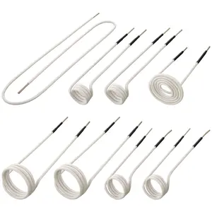 VEVOR Induction Heater Coil Kit 8PCS Most Used Induction Heater Coils with Varying Lengths, Heat Resistant Induction Heater Tool with Flexibility and Long Lifespan For Removing Rusty Bolts and Nuts