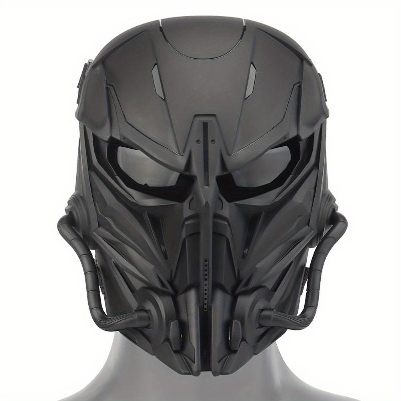 [Durable Full Face Mask for Airsoft] Breathable Tactical Full Face Mask for Airsoft, Paintball & CS Wargames - Durable Nylon with Impact-Resistant Design and Comfort Cushion Pad