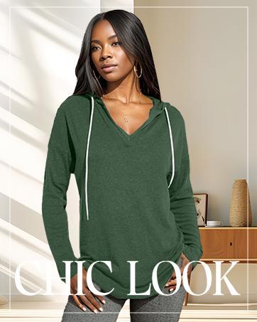 WIHOLL Womens Fashion Tops Hoodies for Women Pullover Oversized Sweatshirts Long SLeeve Shirts Loose Fit*(Size UP 1-2 for True Oversized Look!)* SpringStatements