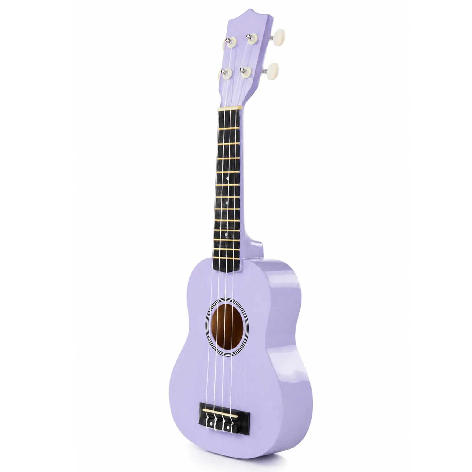 21 in Beginner Ukulele Set for Kids, Acoustic Musical Instrument with Basswood Body and Rosewood Fingerboard, Digital Tuner, Gig Bag, Strap, Picks, Travel Ready Accessory Kit
