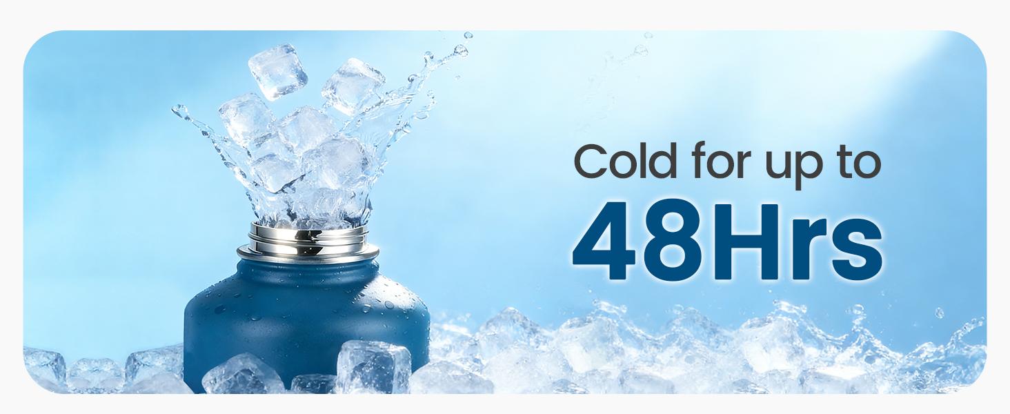 1 Gallon Water Bottle Insulated, Vacuum Stainless Steel Water Bottle Keep Cold 48Hrs, 128 oz Large Gallon Water Jug for Travel, Sport, Gym, Hiking with Carrier Bag, Black