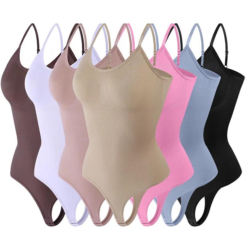 New styleShapewear Bodysuit Thong Colombian Fajas Body Shaper Seamless Tummy Control Slimming Sheath Flat Belly for Underwear
