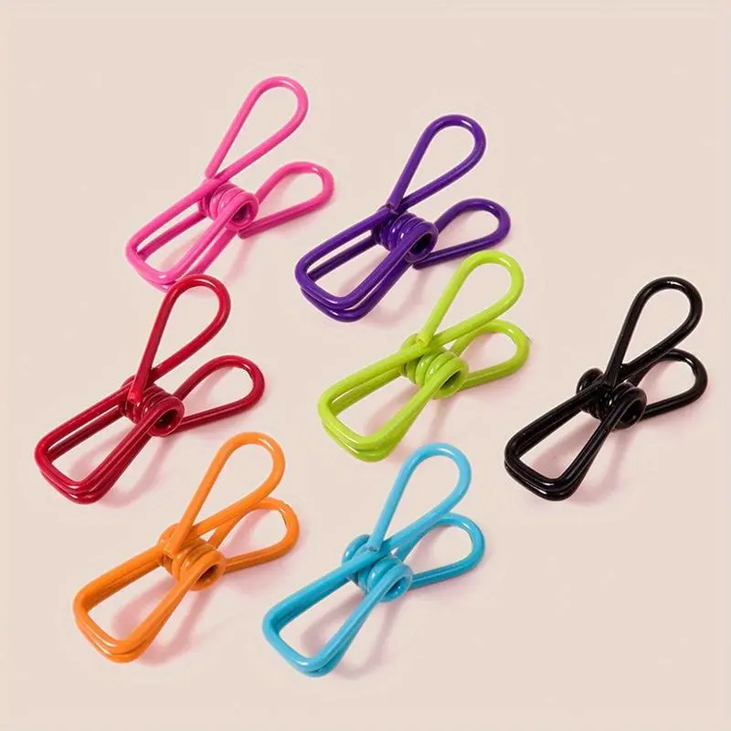 10pcs Excellent Quality Stainless Steel Clothes Peg Towel Socks Clip Pants Clothes Underwear Clips Small Metal Clips for Hanger