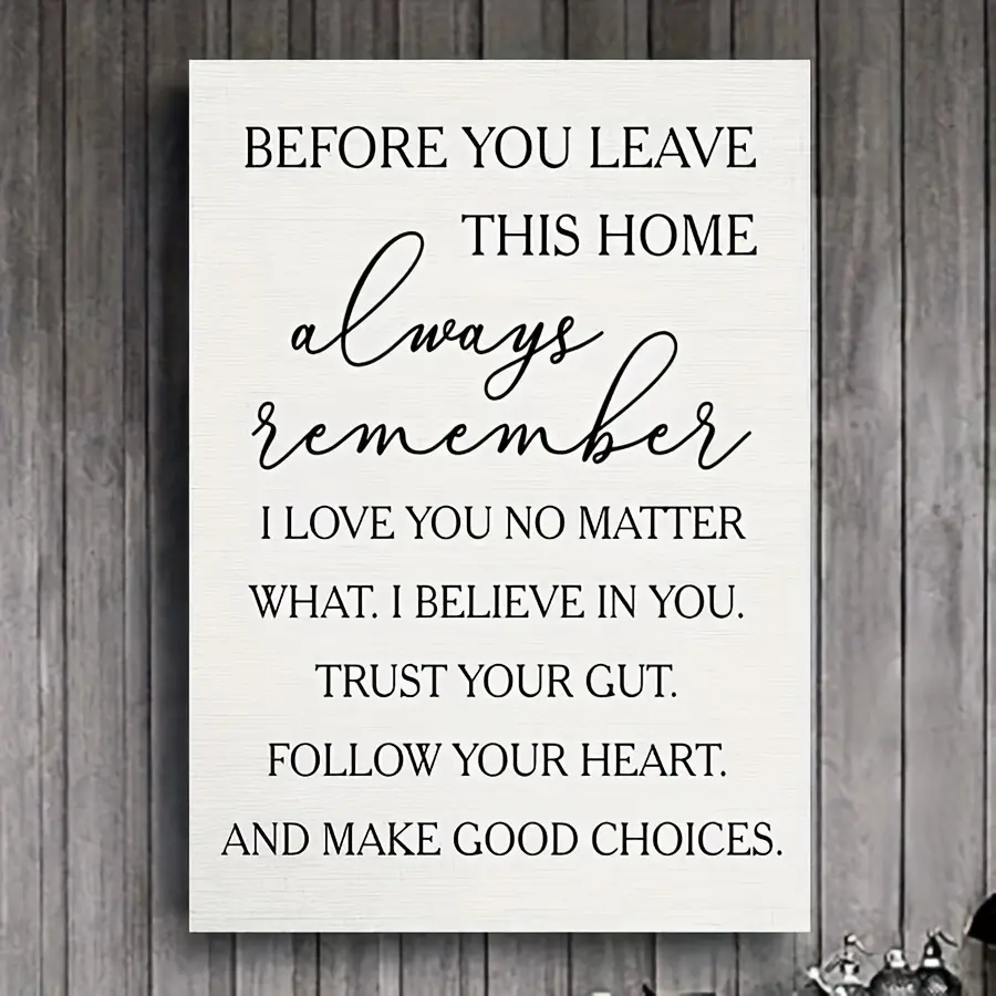 1pc Unique Wooden Framed Canvas Poster Modern Art Eid Al-Adha Mubarak Design, Perfect For Bedroom, Living Room, Corridor - Fall Season Accent, Versatile Room Decoration, Heartfelt Gift Idea