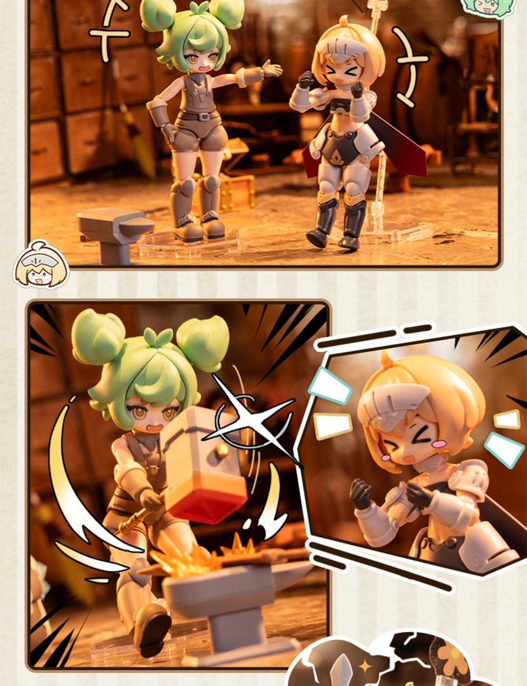 Pr Production Travel Account Of Different Worlds 03 Haley Smith Action Figure Q Edition Collectible Original Model Statue Gift