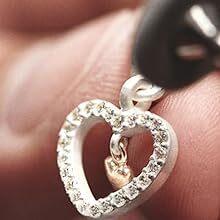 Shining Infinity Heart Necklace - 3 Adjustable Lengths - Exquisite Women's Jewelry - 925 Sterling Silver with Clear Cubic Zirconia - 19.7inch, Holiday Gift, Couple's Gift, Exquisite Gift