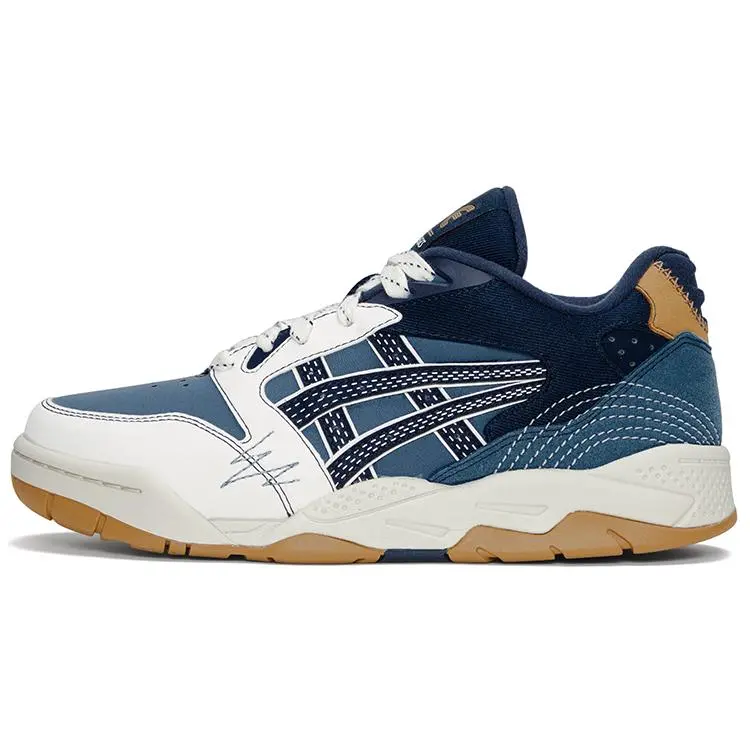 ASICS Gel-Fuse Artisan Series Melard Retro Street Fashion Versatile Casual Comfortable Low-Top Retro Basketball Shoes 1203A587-400