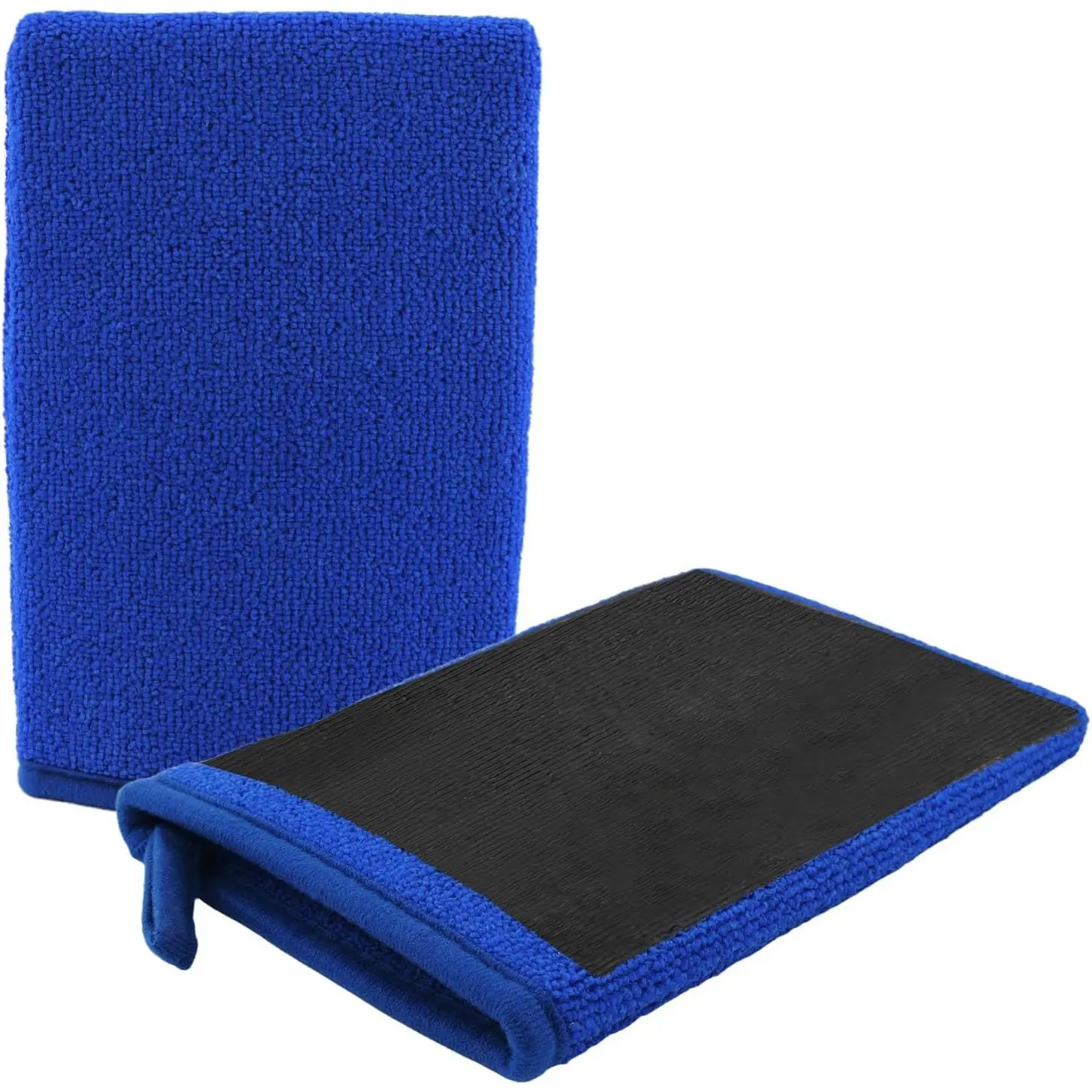 2 count  Clay Mitt Auto Detailing,Soft Clay Bar Mitt for Cleaning  Surfaces,Anti-Scratch  Accessories Clays Mitts for  Detailings to Replace Traditional Clays Bar