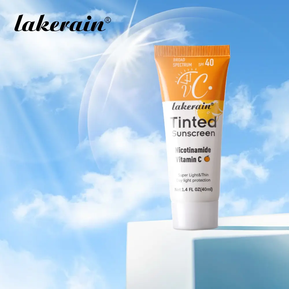 VC Tinted Moisturizing Hydrating Sunscreen Cream Moisturizer, SPF40+, Evens Skin Tone, Covers Imperfections, Lightweight & Smooth, Summer Vibe, Suitable for Daily Commute and Travel, 2 Counts