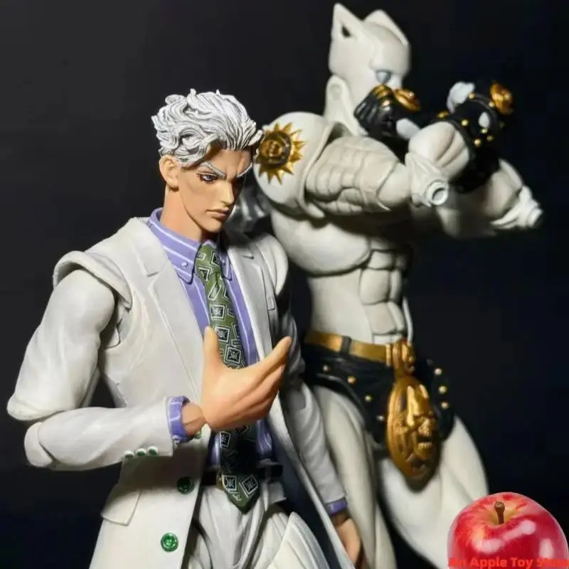 Medicos Action Figure Yoshikage Kira Jojos Bizarre Adventure Super Action Collectible Statue Anime Hobby Collectors