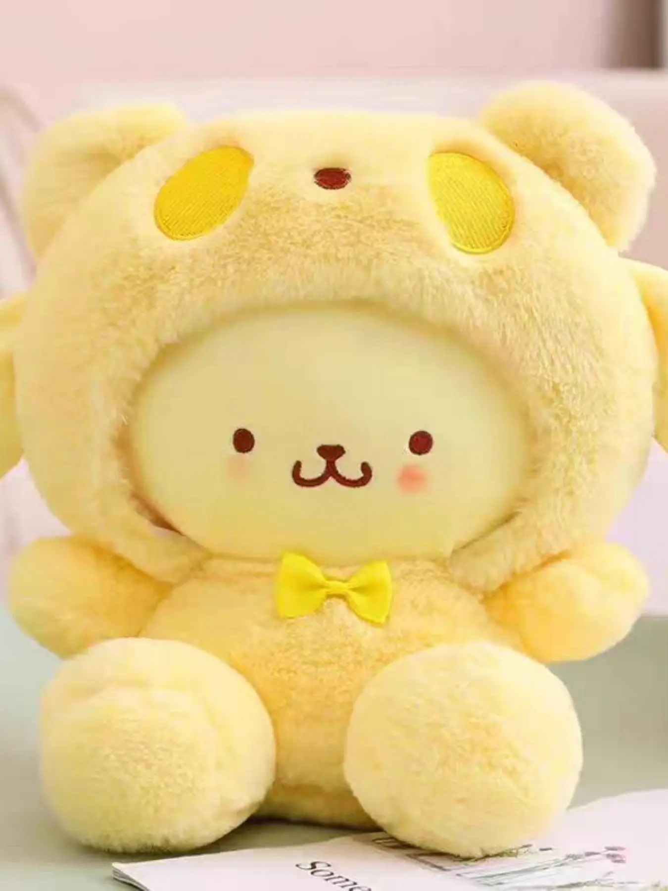My Melody Cinnamoroll Kuromi Pochacco Plush Toy, Soft Material Pillow, Kids Comfort Toy, Room Decor, Desk Ornament, Car Decoration, Girl's Gift
