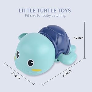 Bath Toys, 2 Pack Swimming Baby Bath Toys for Toddler, Preschool Toddler New Born Infant Water Pool Toys