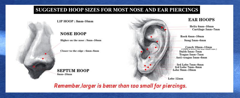 Milacolato 1count G23 Titanium Nose Rings Hoops Hypoallergenic Conch Piercing Jewelry 16G 18G 20G Hinged Segment CZ Paved Clicker Rings for Septum Cartilage Daith Helix Rook Tragus Ear Lobe Earrings for Women Men 6mm/8mm/10mm