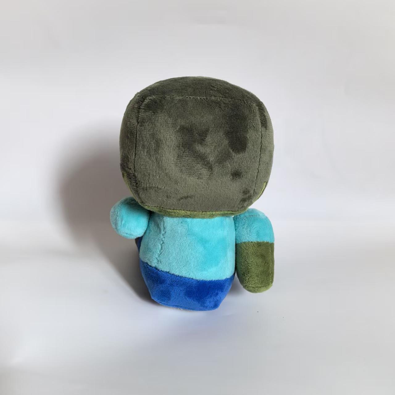 New 35cm Chicken Jockey Plush Toys Cartoon Cute Soft Stuffed Pillow Dolls For Kid Birthday Christmas Gift