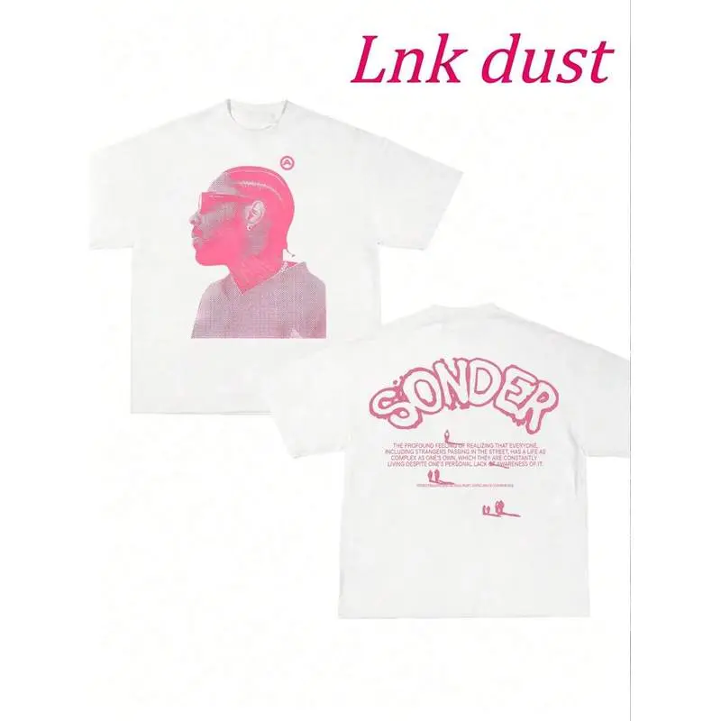 Y2K  Brent Faiyazz (PINK) Cute Graphic Tee Shirt  ,220g 100% Pure Cotton Round Neck Comfortable Casual Men's T-Shirt