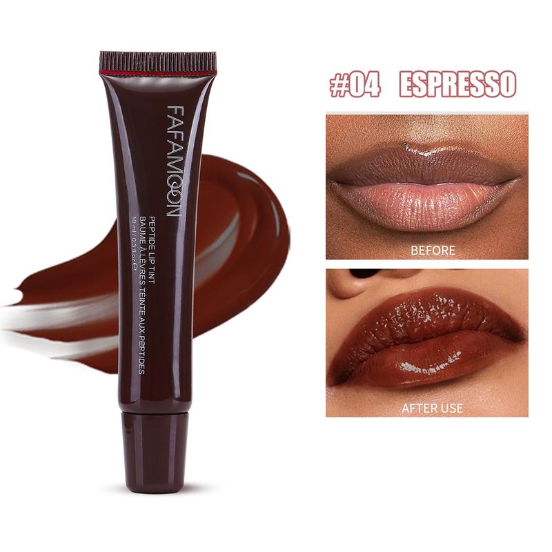 Long Lasting Lip Gloss, Tinted Moisturizing Liquid Lip Balm, Glossy Plumping Lip Glaze Stick, Girls and Women Makeup Accessories
