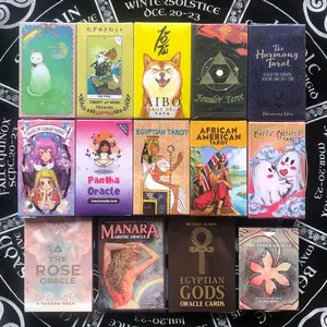Original Illustrated Divination Tarot & Oracle Cards, Cute Ghost Anime, Spiritual Guidance, Meditation, Self-Care, Adult Witch Reading, 18+ Only