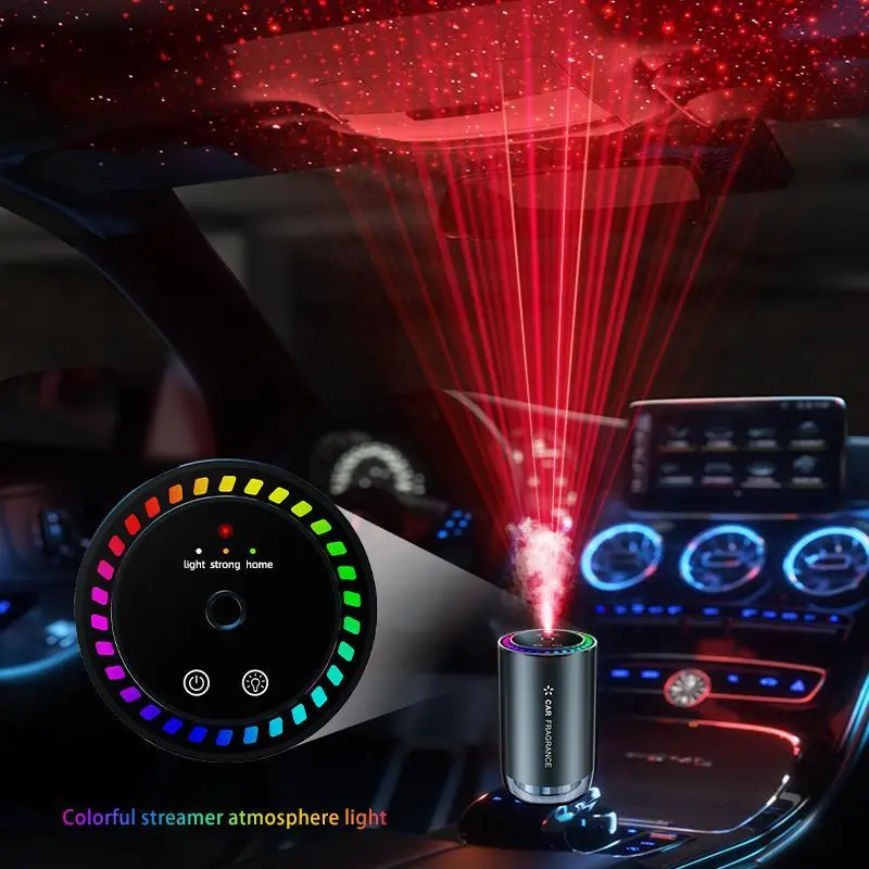 USB Rechargeable Mini Humidifier & Aromatherapy Diffuser with Colorful LED Lights, Humidifier Atmosphere Light, Portable Bedroom Decor Air Purifier Ideal Holiday Gift, Fragrance Aroma Humidifier, USB Humidifier Machine, USB Powered Humidifier