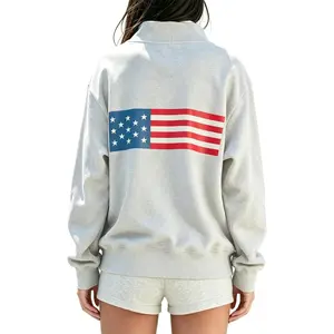 Yimoon Women's Mock Neck Sweatshirt Oversized Fall Outfits Fleece Lined Turtleneck Pullover Long Sleeve Casual Top Loose Fit