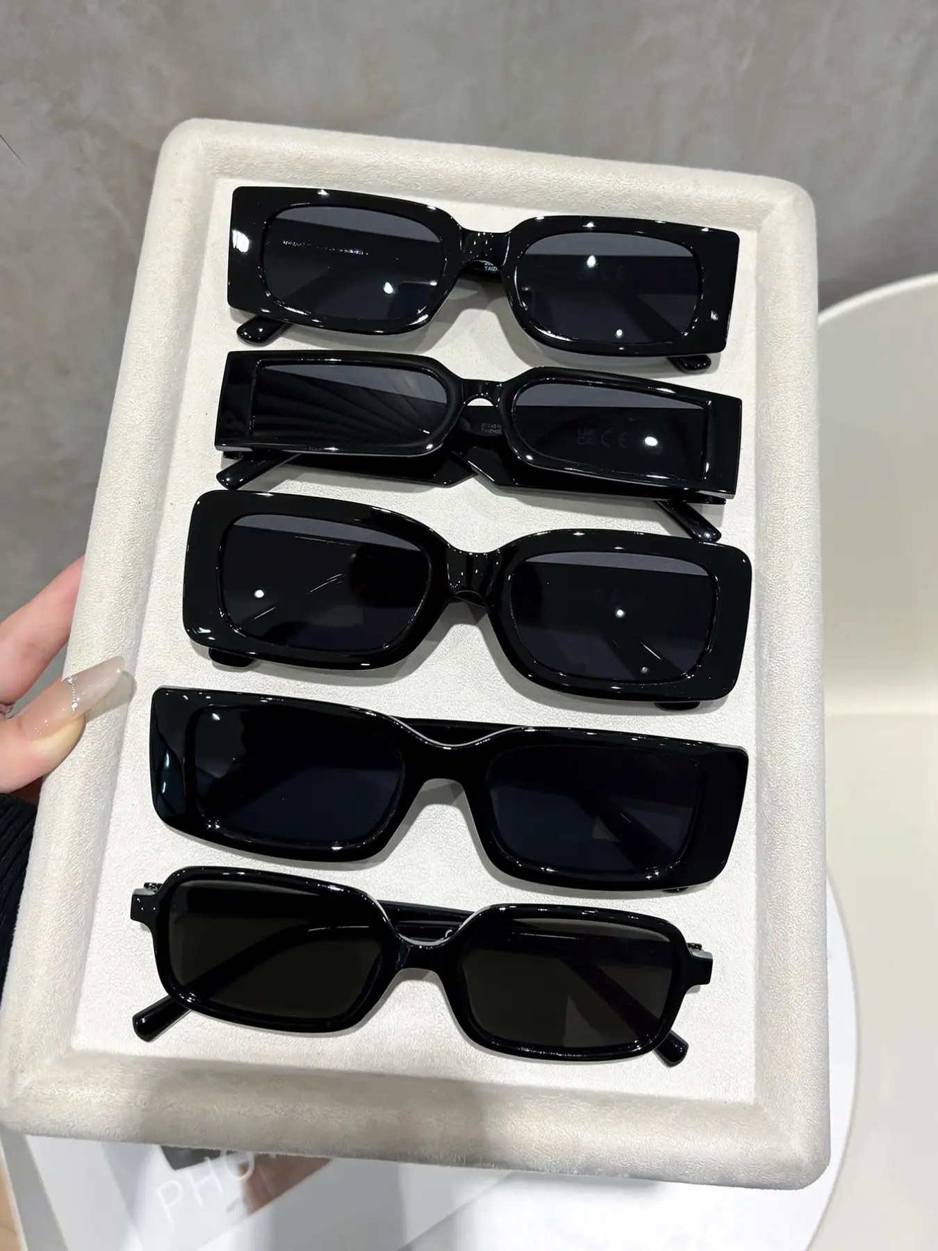5 Pairs Fashionable Women's Sunglasses, Uv400 Protection, Ideal for Shopping, Travel, Vacation, Photography, Stylish and Trendy