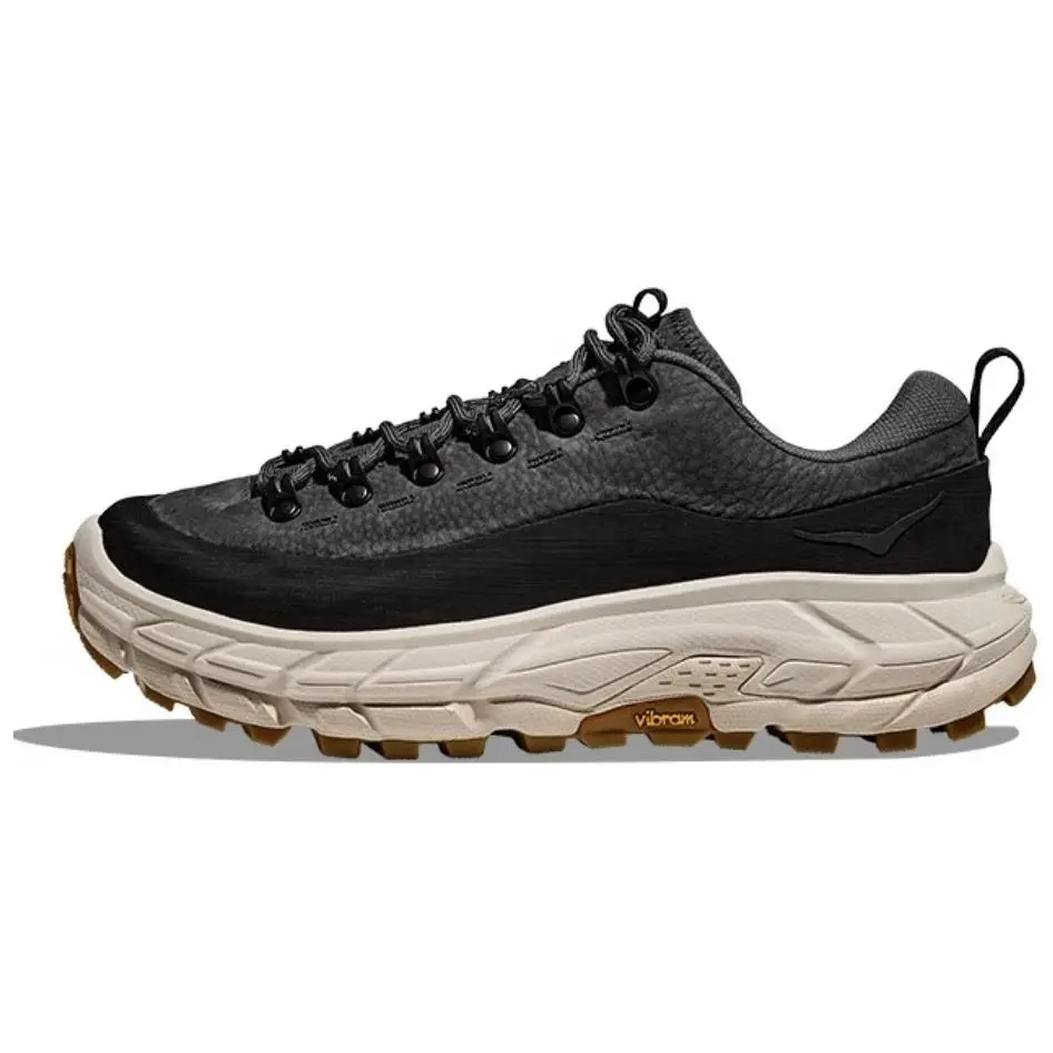 Hoka One One Tor Summit Comfortable Low-Cut Hiking Shoes for Men and Women in Black Gray Verifiable, with credentials and supporting global authentication