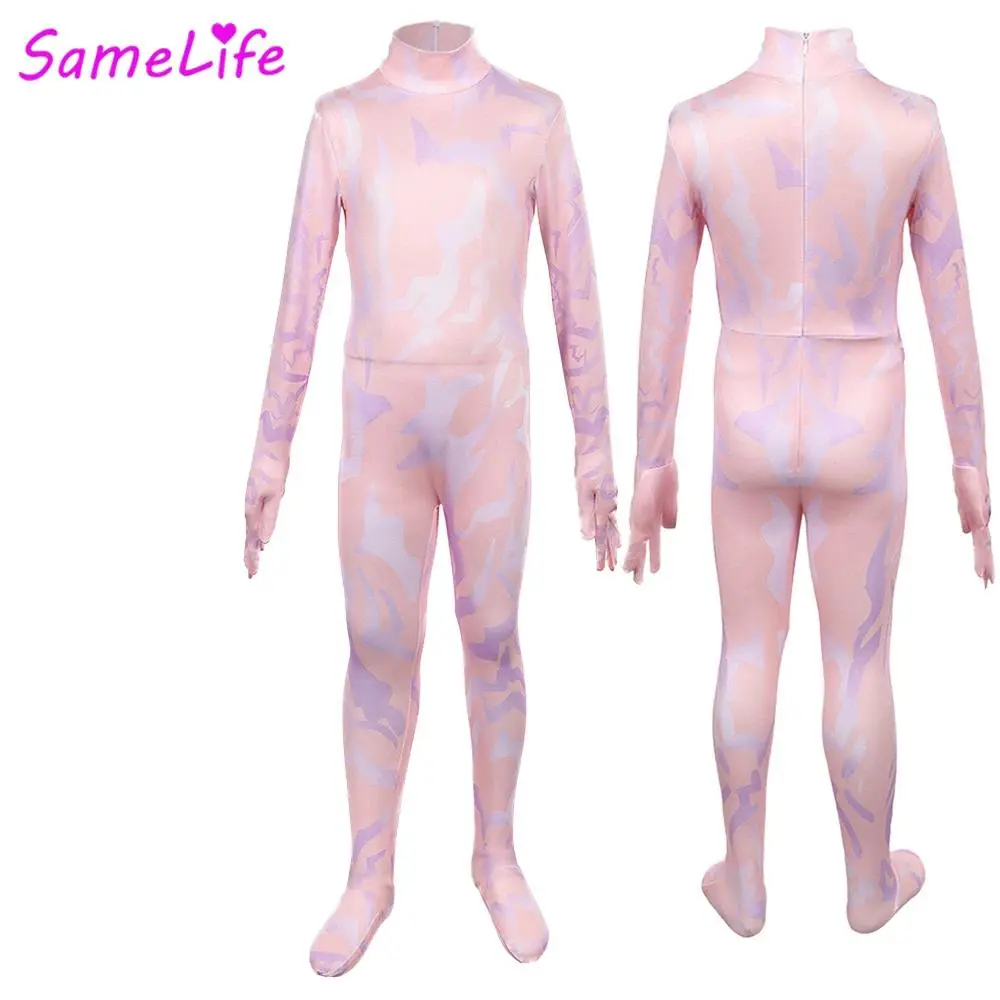 Devil Hunt Zorumira Cosplay Fantasy Girls Devil Tattoo Printed Clothing 2025 Cartoon Costume Disguise Teen 6 to 14 Years