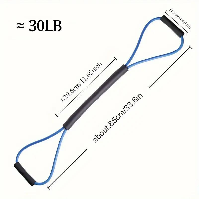 Resistance Band for Boxing Training, 8-shaped Boxing Pull Band, Fitness Equipment for Home Training, Leg & Arm Training, Yoga & Pilates Training, Home Workout Equipment