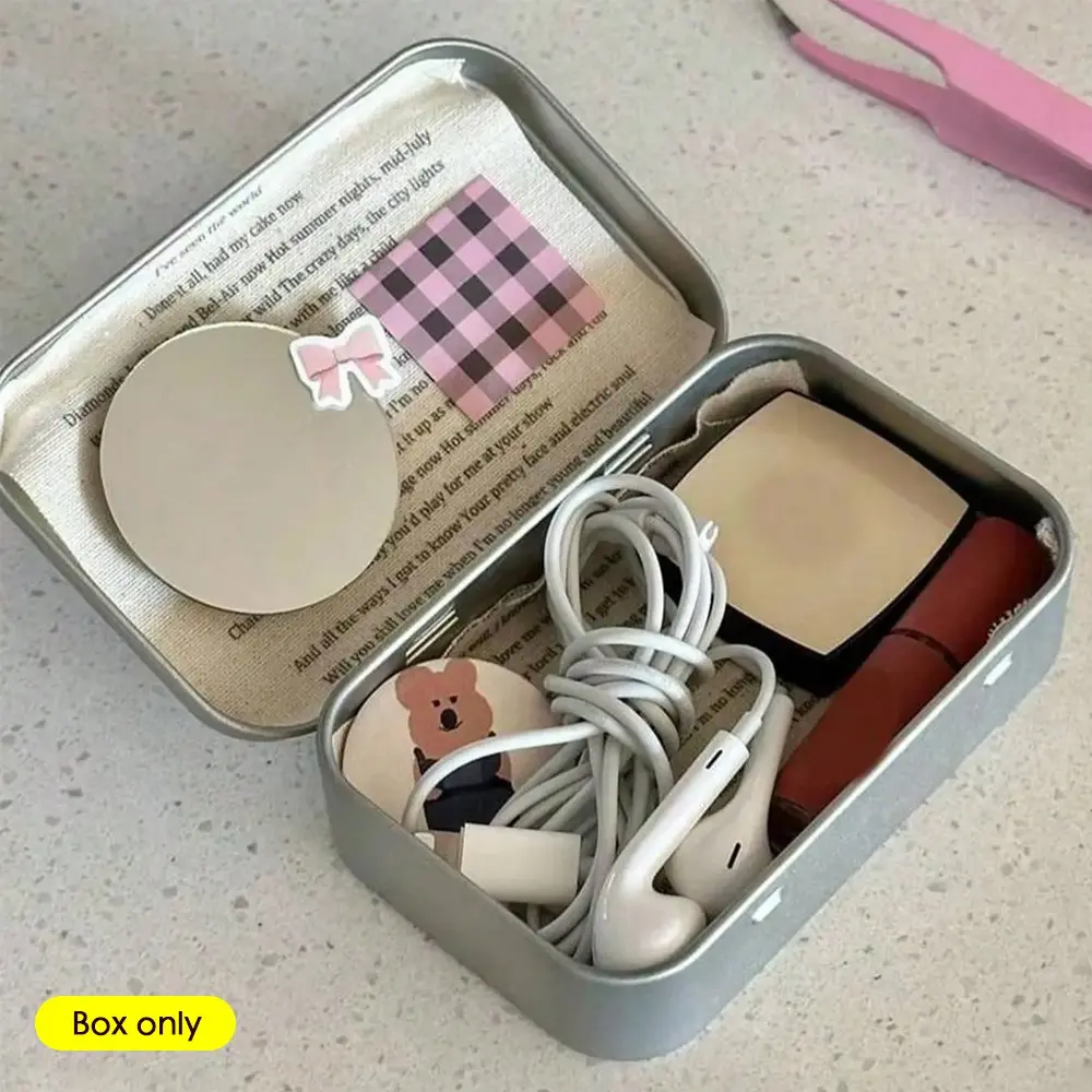 DIY Altoid Mint Box Wallet, Handmade Birthday Party Decor Storage Box, Sticker Organizer, Bead Holder, Mini Iron Lid Box for Pins, Nails, Jewelry, Cute Storage Organizer, Box Organiser