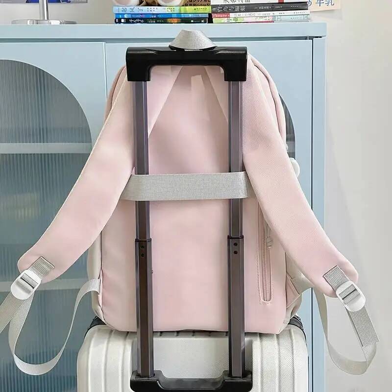 New Y2K Cute Ita Backpack Large Capacity Commute Rucksack Girl Transparent DIY Display Knapsack Outdoor Fashion Travel Schoolbag