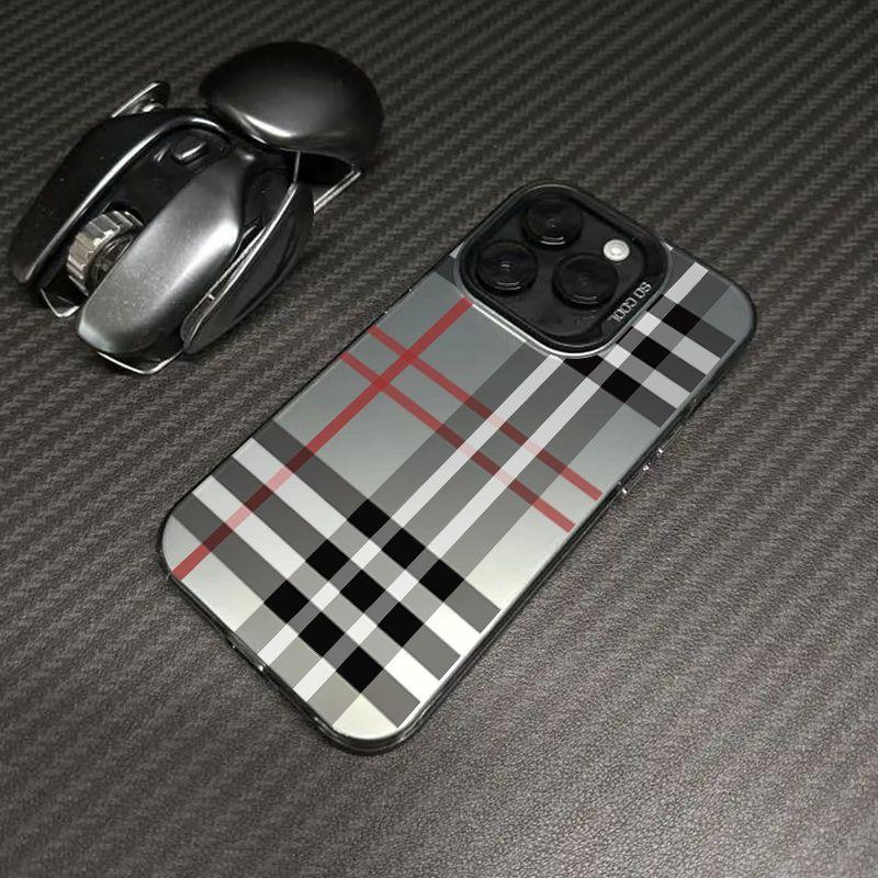 Luxury Shockproof TPU-Plastic Protective Smartphone Casing & Accessory, Stylish Classic Plaid Tech Accessory, Durable Protection for iPhone 17,16,16E,15,14,13,12,11,X,XS,XSMAX,7P,8P & a6 Series, Ideal Christmas Gift,summerwins summerwins