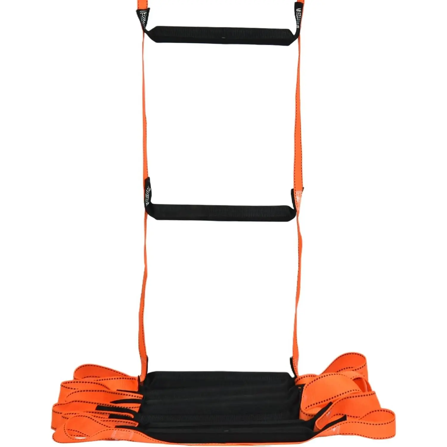 16 Feet Emergency Fire Escape Ladder Reusable Portable Safety Ladder for 2-3 Story Homes Windows Balconies Sailboats Kayaks and More