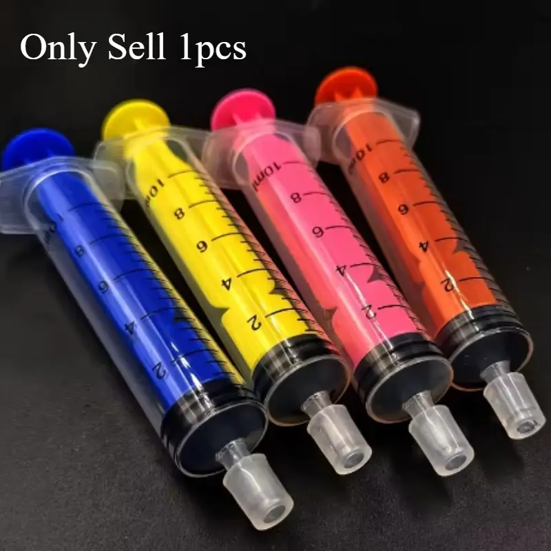 Colorful Perfume Tip Syringe, Straight Drawer Tool, Divine Dispensing Perfume Syringe, Perfume Extractor 10ML, Essential Fragrance Tool