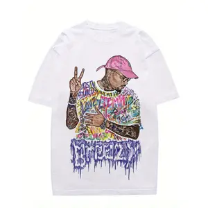 Vintage-Inspired Cartoon Graffiti T-Shirt for Men & Women - Soft, Breathable, High-Quality Cotton, Round Neck, Short Sleeve, Summer Casual Wear with "I'm Not Old I'm Classic" Graphic Design, Casual Summer Wear |   Round Neck Tshirt |   Soft Texture Shirt