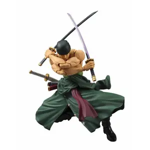 Anime One Piece 18cm BJD  Zoro Joints Moveable PVC Action Figure Model Toys