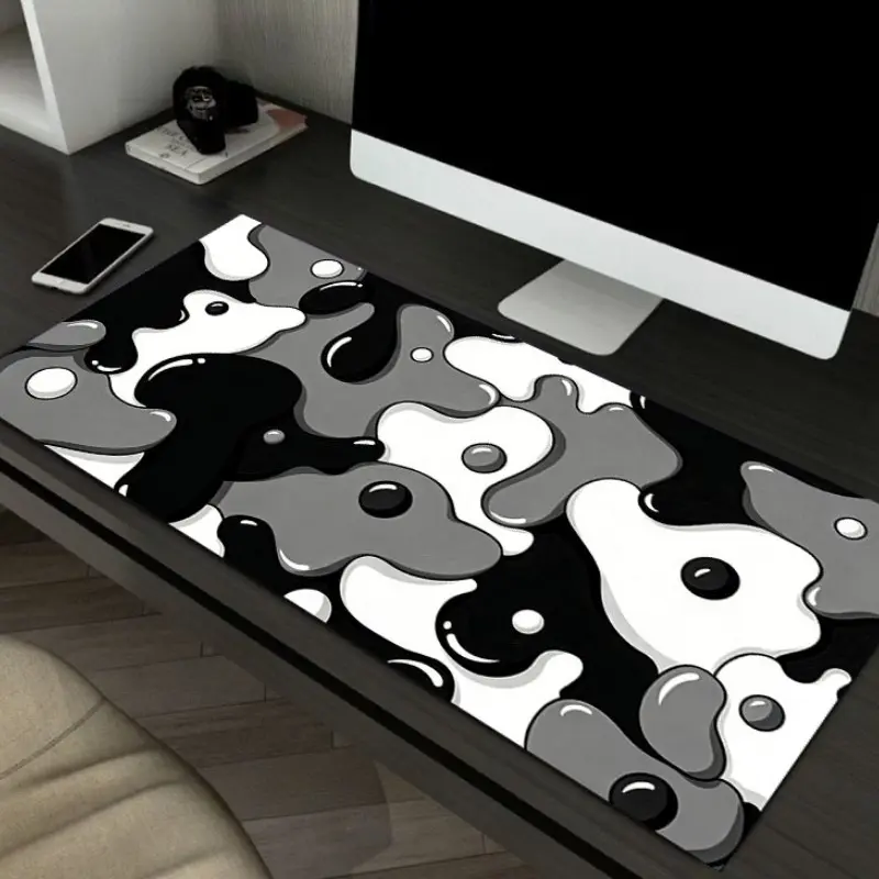 Extra Large Gaming Mouse Pad, Diatomaceous Earth Material, Non-Slip Rubber Base, Washable & Durable, Ideal for Gamers, Office, School, Home Decor, Gaming Desk Mat