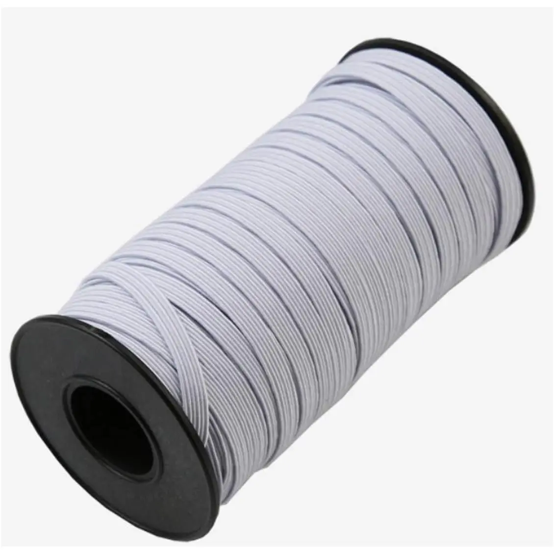 Braided Elastic 144 Yards - White (1/4'' Wide)