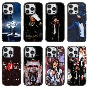 Michael Jackson phone Cases For iPhone 17 16 15 14 13 12 Promax Pro Plus, hard shell protection,gift for him for her best Gift
