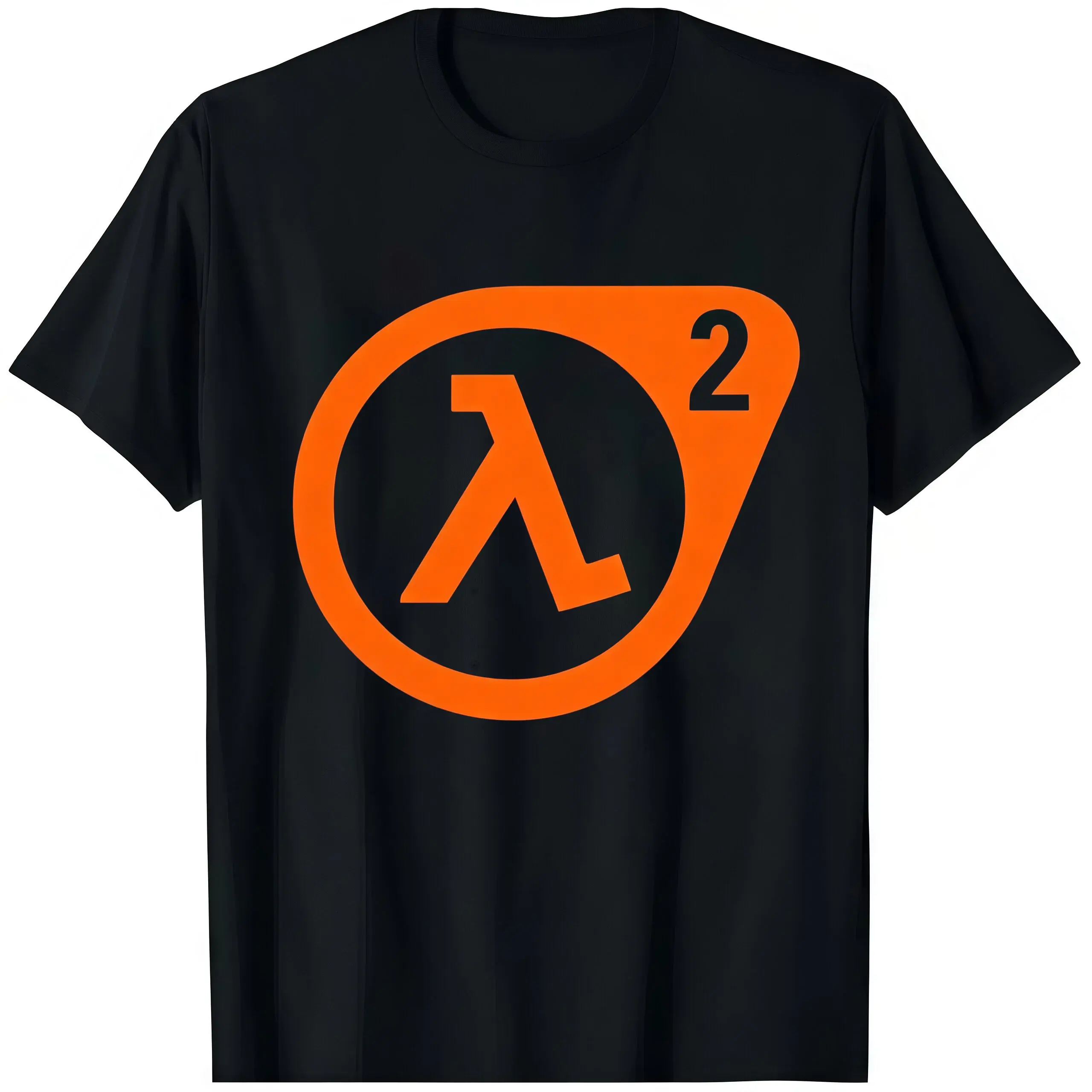 🎮🔥Half-Life Logo T-Shirt – Graphic Tee for Men Iconic Video Game Design Unisex Casual T-Shirt