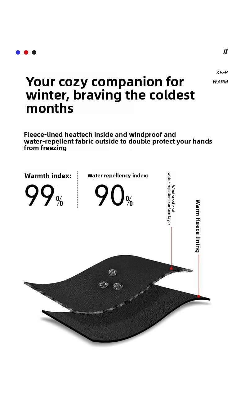 Outdoor Winter Gloves Touchscreen Windproof Full-Finger Fleece Lined for Men Women Sports Travel Daily Activities Unisex Outdoor Winter Gloves Touchscreen Windproof Full-Finger Fleece Lined for Men Women Sports Travel Daily Activities Unisex