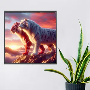 1pc DIY Diamond Art Kit, 5D Mosaic Acrylic Round Diamonds, Full Drill Wall Decor, Detailed and Lifelike, Easy to Assemble