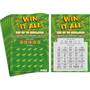 Pregnancy Announcement Scratch Off Fake Lottery Tickets, Surprise Pregnancy Reveal to Parents, Baby Announcement Ideas Card, Pregnancy Announcement for Grandparents Future Dad or Friends, 6 Pack