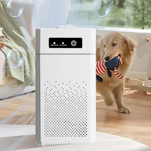 Portable Bedroom Hepa Air Purifier, 360° Air Intake System, Sleep Mode, Triple Filtration, 22db Silent Operation, Blue Night Light